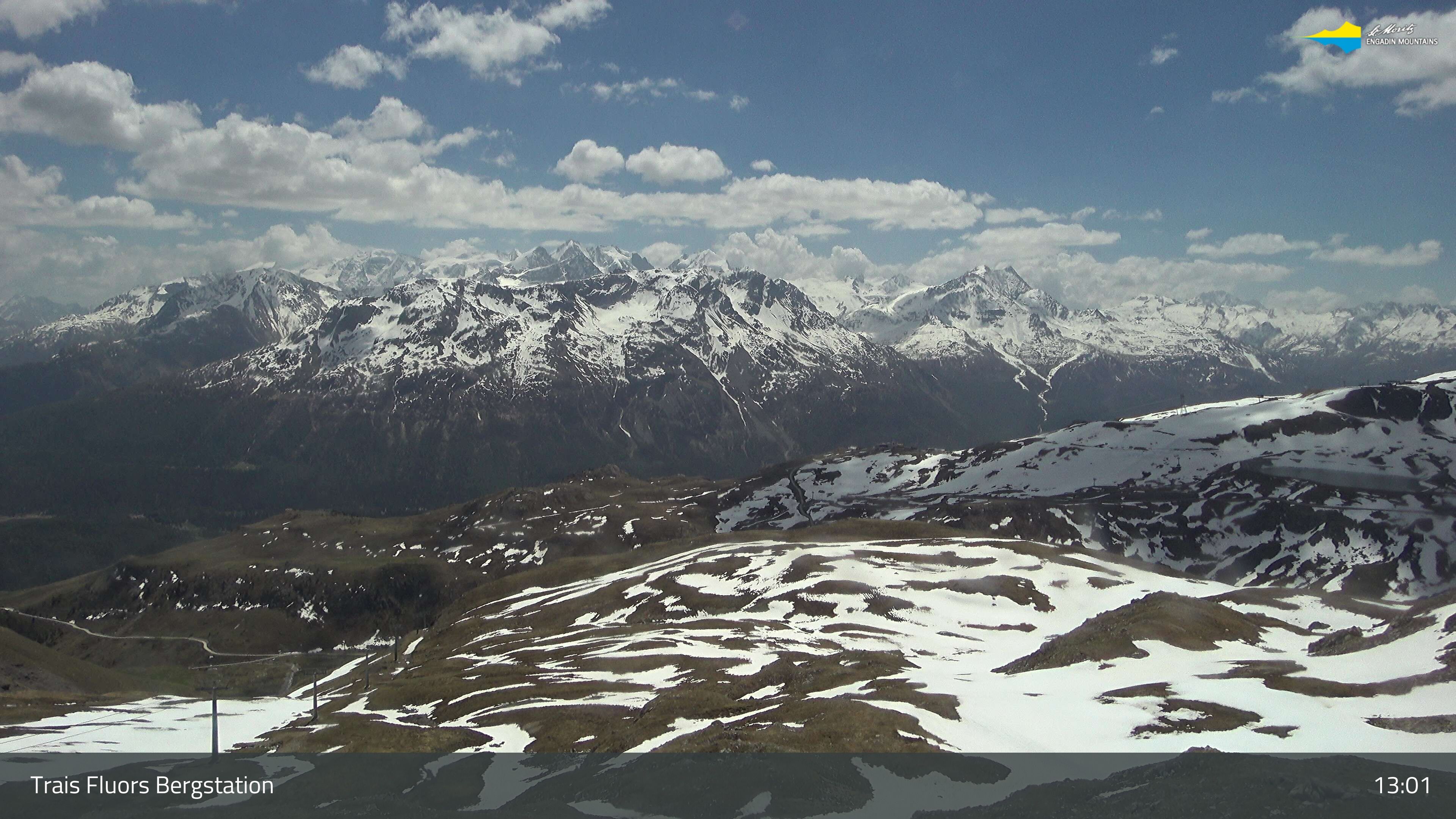 Celerina: Trais Fluors Bergstation, Corviglia - St. Moritz