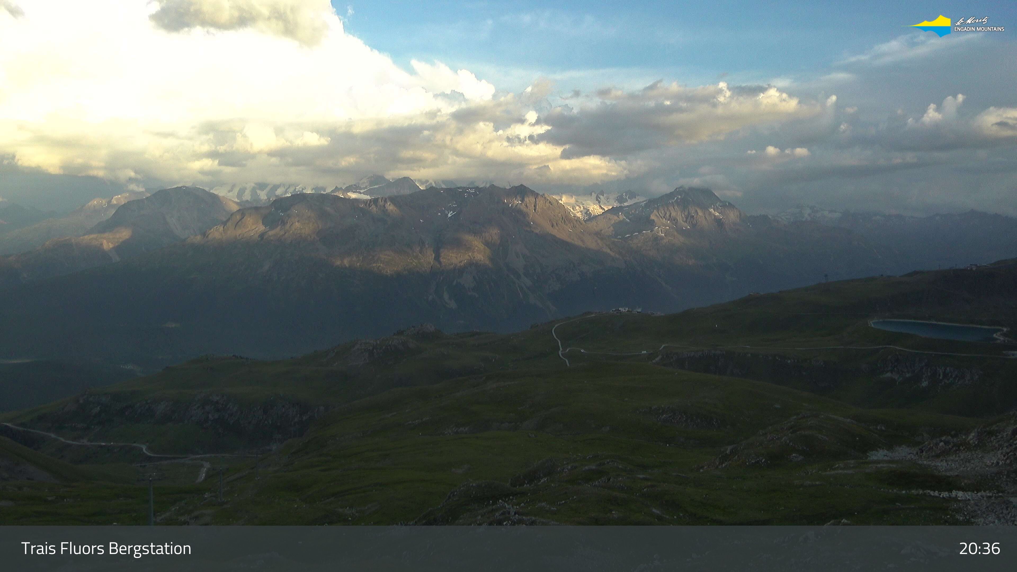 Celerina: Trais Fluors Bergstation, Corviglia - St. Moritz