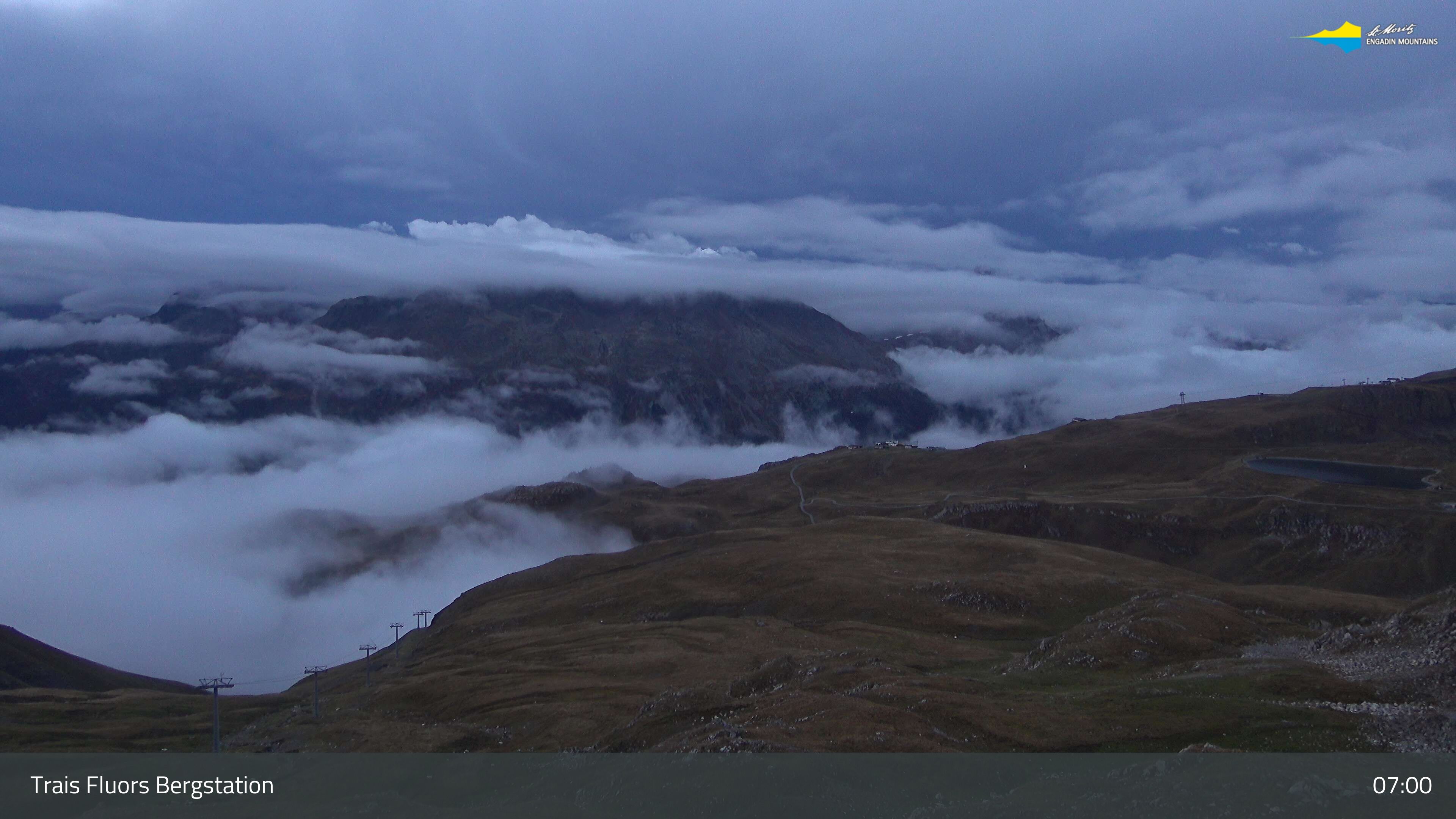 Celerina: Trais Fluors Bergstation - Corviglia - St Moritz