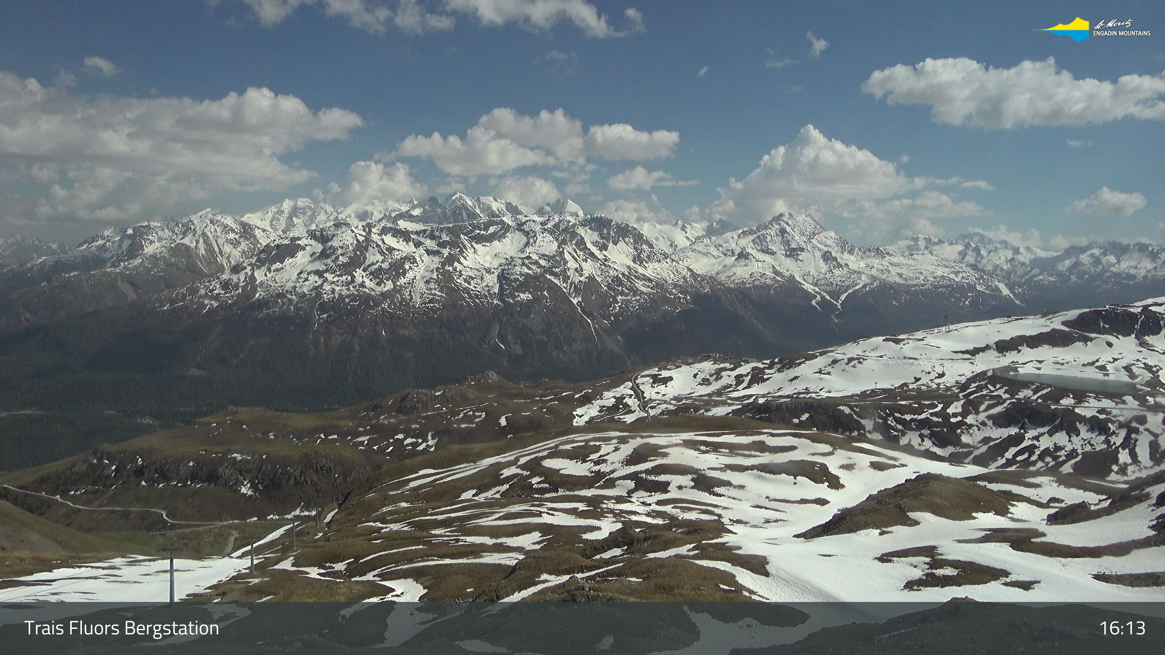 Celerina: Trais Fluors Bergstation, Corviglia - St. Moritz