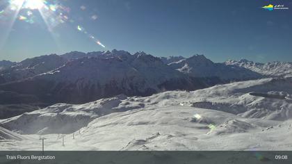 Celerina: Trais Fluors Bergstation, Corviglia - St. Moritz