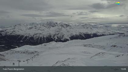 Celerina: Trais Fluors Bergstation, Corviglia - St. Moritz