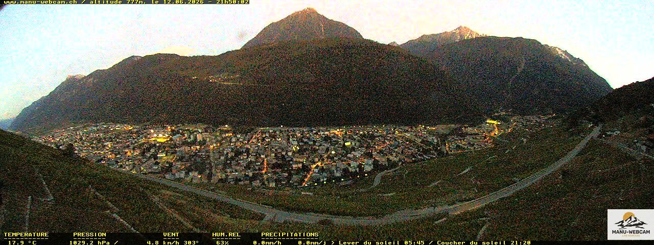 Martigny: vue sur le catogne
