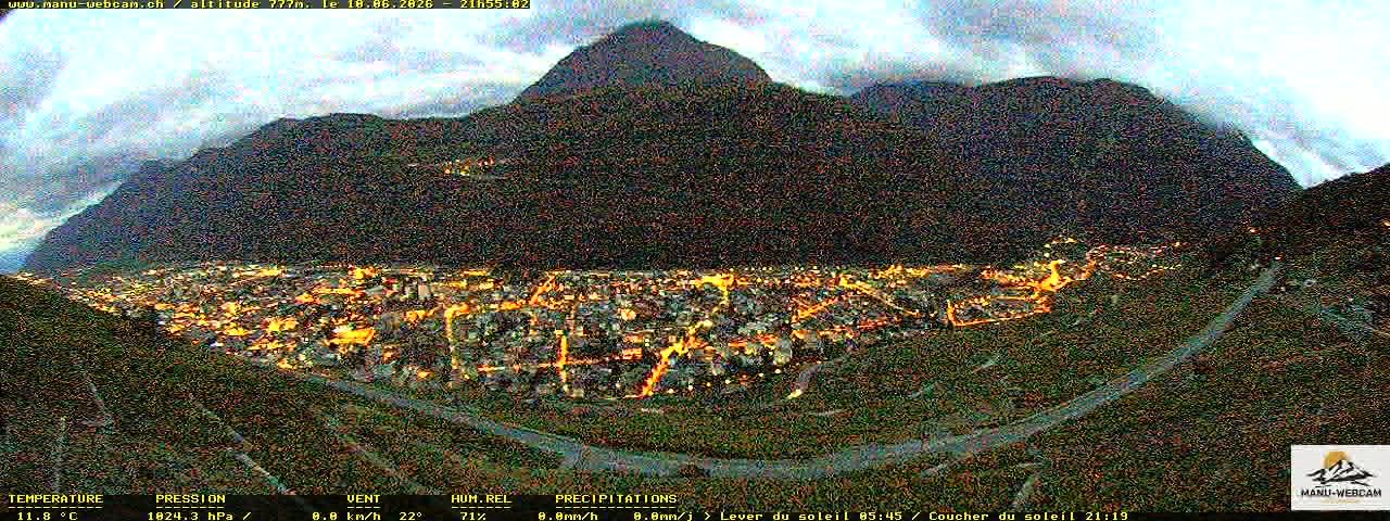Martigny: vue sur le catogne