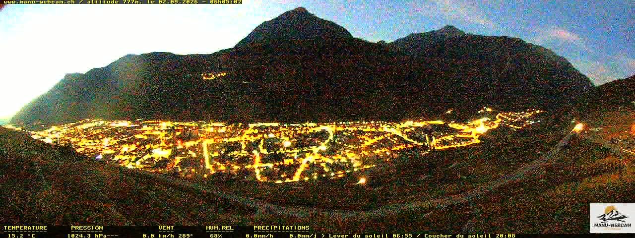 Martigny: vue sur le catogne