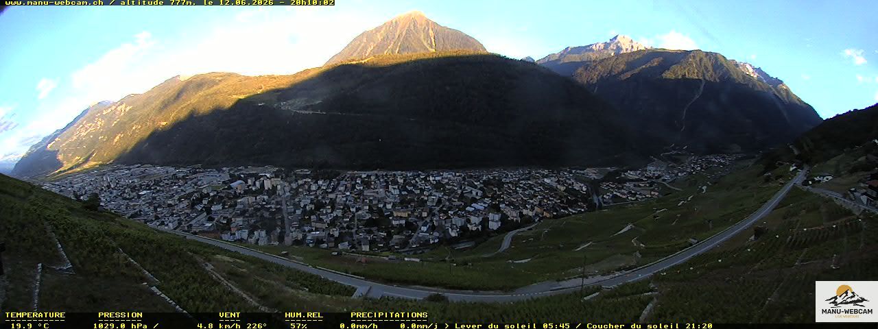 Martigny: vue sur le catogne