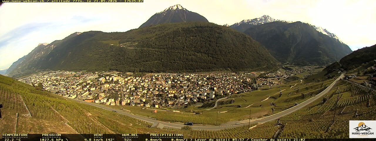 Martigny: vue sur le catogne