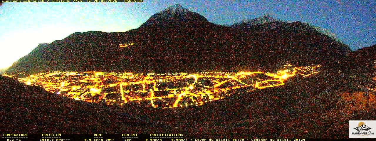 Martigny: vue sur le catogne