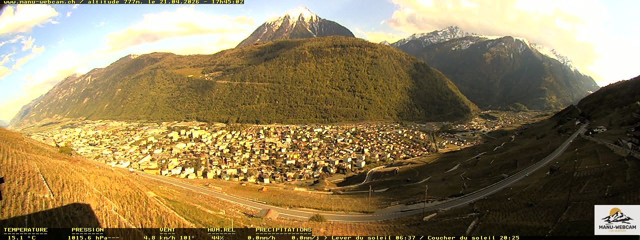 Martigny: vue sur le catogne