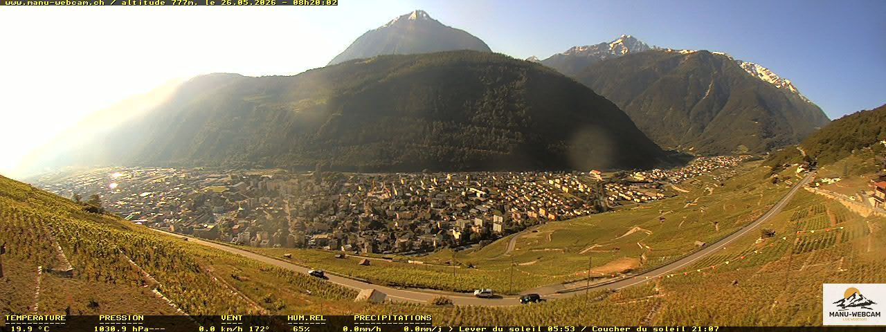 Martigny: vue sur le catogne