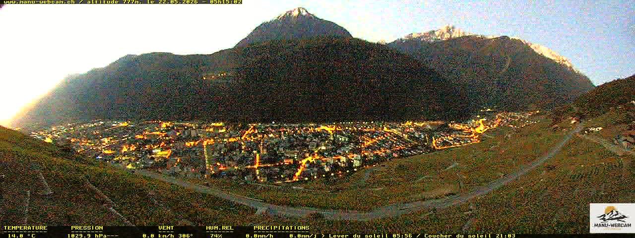 Martigny: vue sur le catogne