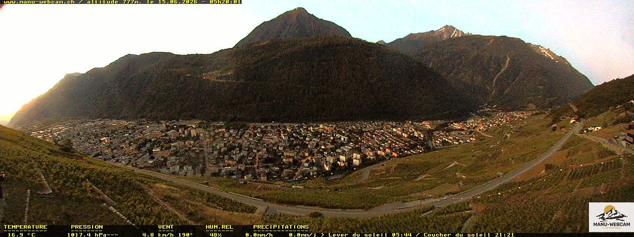 Martigny: vue sur le catogne
