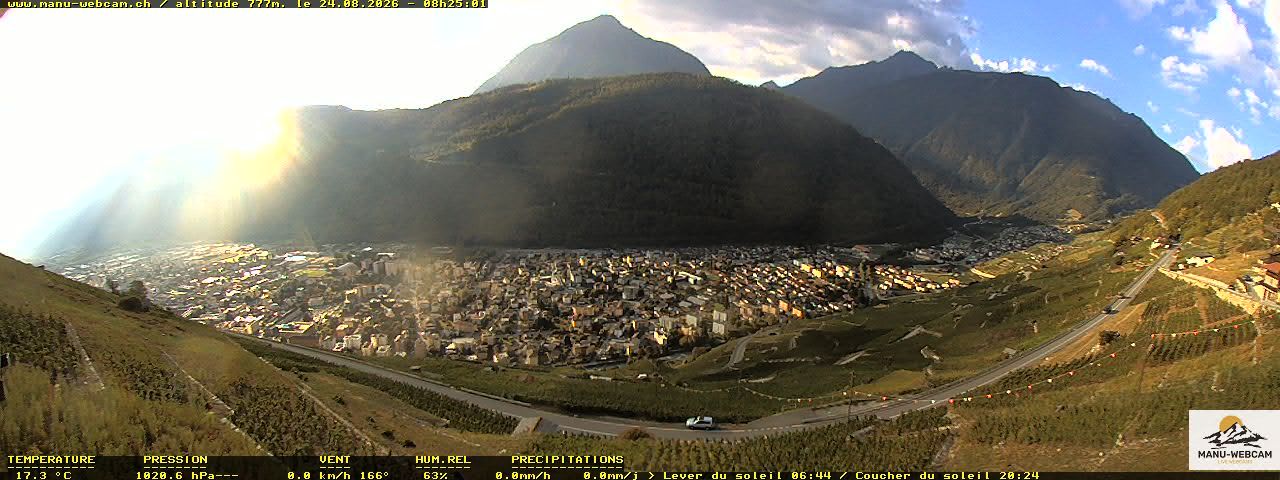 Martigny: vue sur le catogne