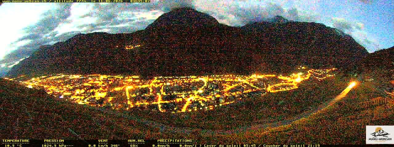 Martigny: vue sur le catogne