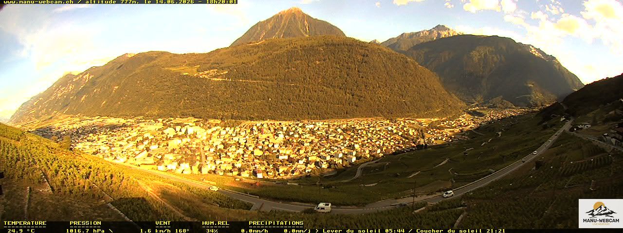 Martigny: vue sur le catogne