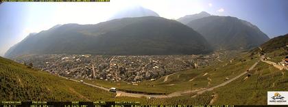 Martigny: vue sur le catogne