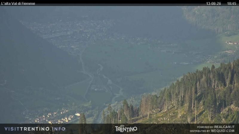 Traffic Cam Deutschnofen - Nova Ponente: Val di Fiemme - Rifugio Epircher Laner