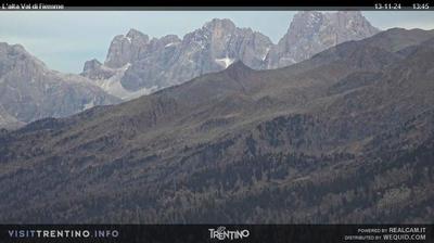 immagine della webcam nei dintorni di Castello-Molina di Fiemme: webcam Obereggen