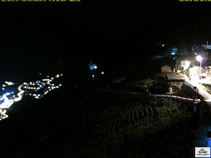 Ravoire: Vue sur la route du Col de la Forclaz sur Martigny - France