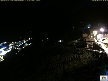 Ravoire: Vue sur la route du Col de la Forclaz sur Martigny - France