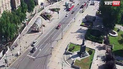 Current or last view from Belgrade: Live − Vukov spomenik