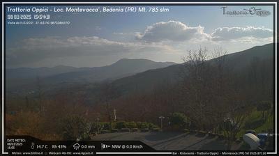 Preview delle webcam di San Giacomo Roncole: Passo di Montevaca