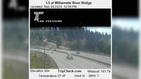 Glenwood: I-5 at Willamette River Bridge - Day time