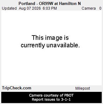 Traffic Cam Portland: ORE99W at Hamilton N
