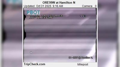 Portland Traffic and Landscape at Hamilton N