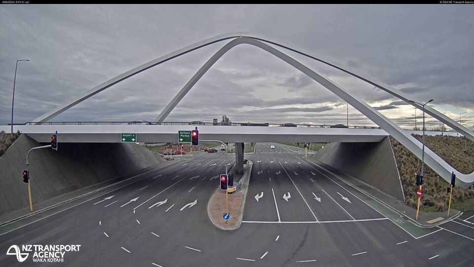 cams around Christchurch International Airport meteoblue