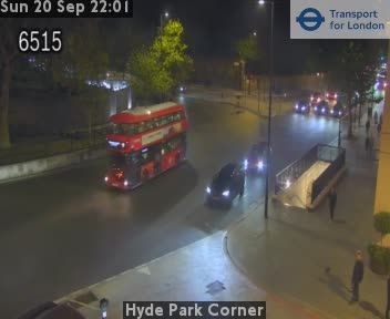 Traffic Cam London: Hyde Park Corner