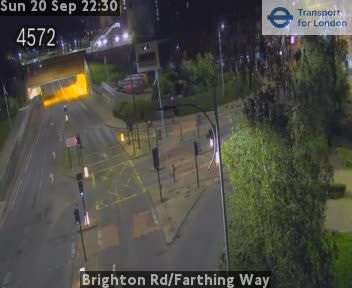 Traffic Cam Sutton: Brighton Rd/Farthing Way