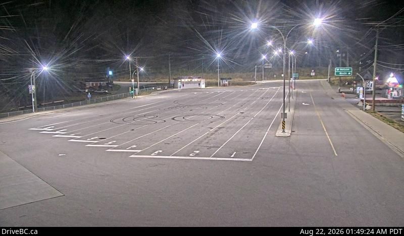Traffic Cam Procter › North: Balfour inland ferry terminal, looking north towards Hwy 3A