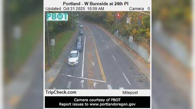 Portland: W Burnside at 24th Pl