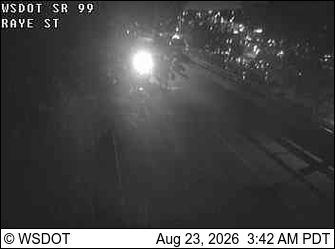Traffic Cam Seattle: SR 99 at MP 34.1: Raye St