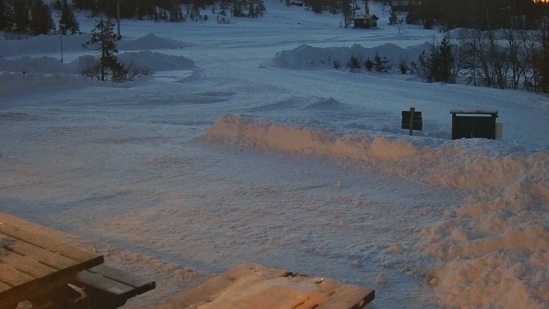 Traffic Cam Kongsberg: Liatoppen Winter camping