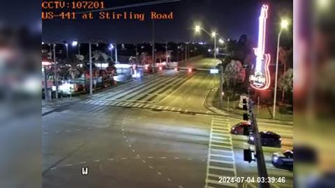 Traffic Cam Hollywood: US-441 at Stirling Road