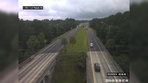 Traffic Cam Jacksonville: I-295 E S of Pulaski Rd