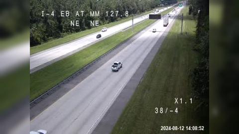 Traffic Cam Daytona Highridge Estates: I-4 @ MM 127.8 EB