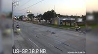 West Tampa: CCTV US-92 18.2 NB - Current