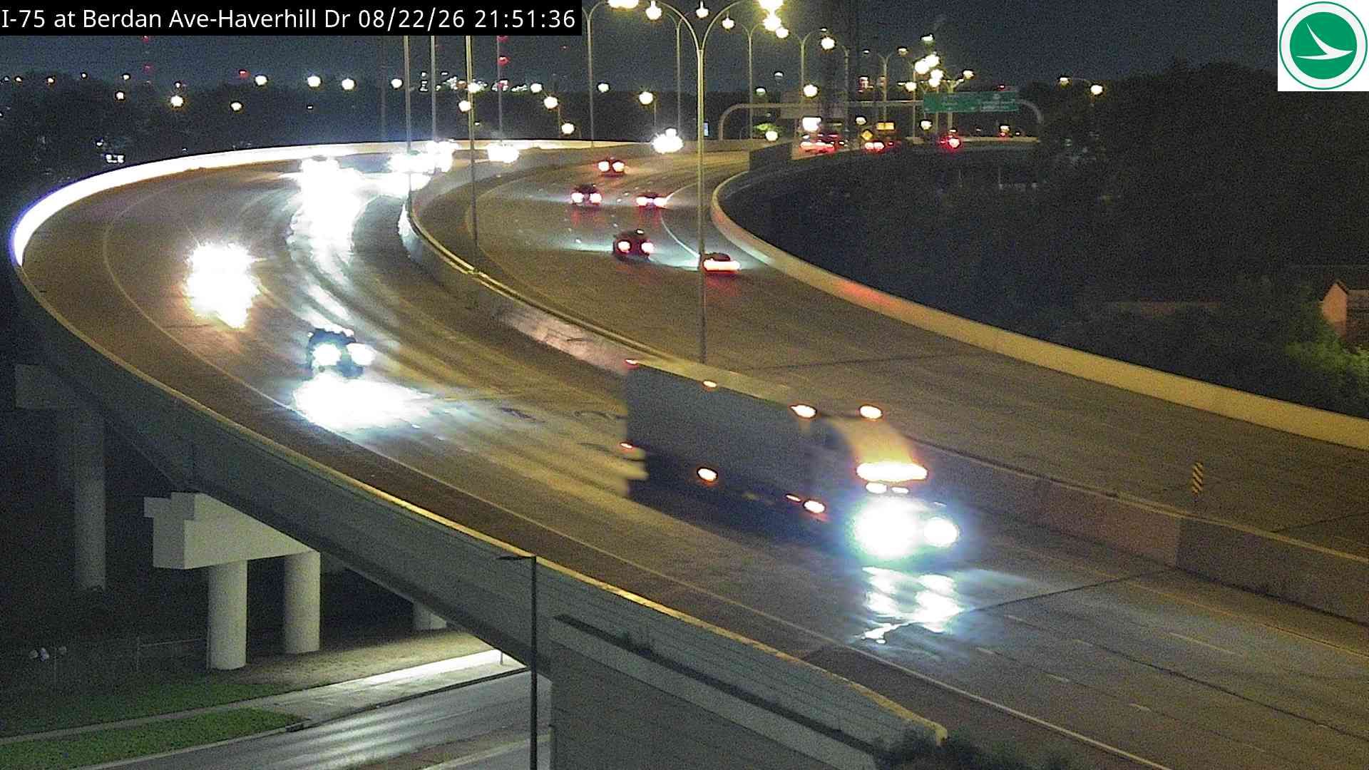 Traffic Cam Five Points: I-75 at Berdan Ave-Haverhill Dr