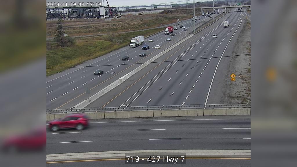 Vaughan Traffic: Highway 427 Webcam
