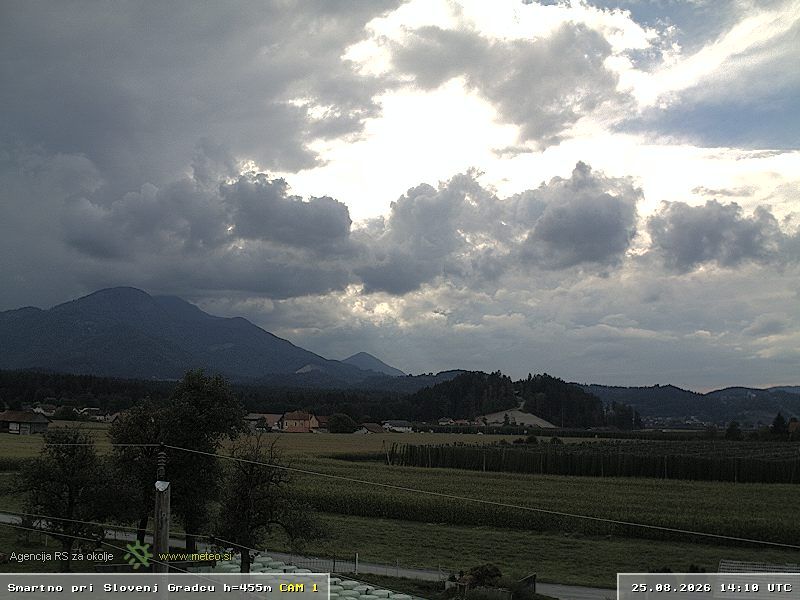 Traffic Cam Slovenj Gradec: Mount St. Ursula