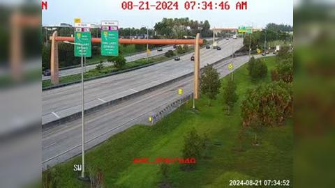 Traffic Cam Sweetwater: 405) SR-836 at NW 107th Ave