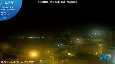 immagine della webcam nei dintorni di Caronia: webcam Termini Imerese