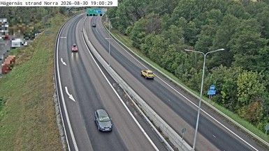 Traffic Cam Hagernas strand: Norra