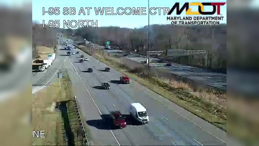 Traffic Cam Savage: I-95 SB AT WELCOME CENTER (713026)