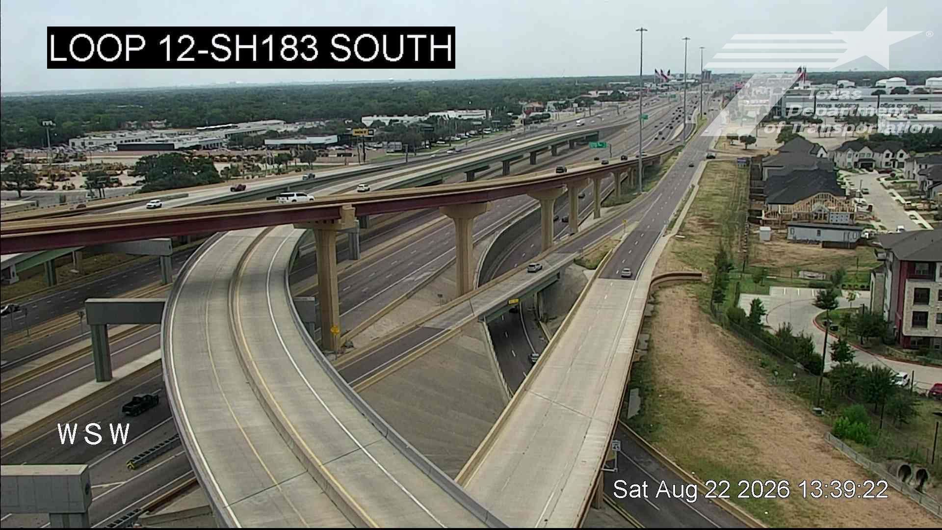 Traffic Cam Irving › North: Loop 12 @ SH 183 South