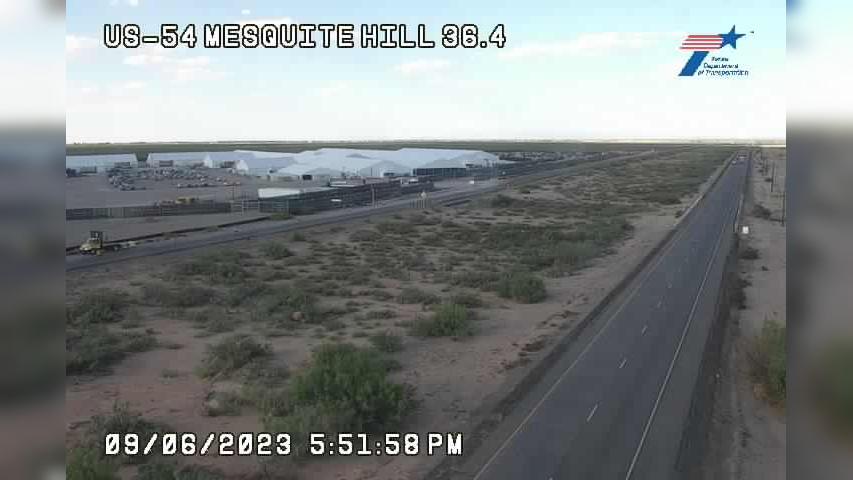 Traffic Cam El Paso › North: US-54 @ Mesquite Hills