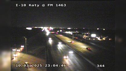 Traffic Cam Katy › West: I-10 - FM 1463